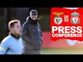 Liverpool's Champions League press conference | Benfica