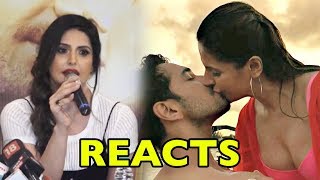 Zareen Khan REACTS On Reporter Calling Her Out On Doing Steamy Movies Only