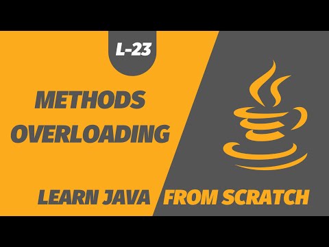 Java Method Overloading Java Beginners Tutorial 23