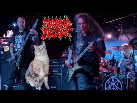 MORBID ANGEL 4K HD live concert 2023 full set sold out show 40 Years of Acid ???????? American Tour