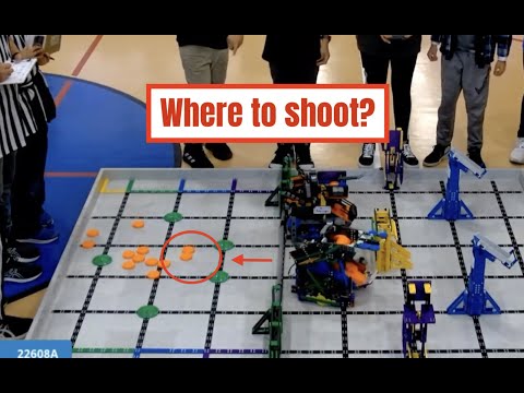 Where to shoot? Flying Cheese Game Rewind. VEX IQ Slapshot Robotics Competition.