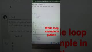 Python Tutorial for absolute Beginner|| While loop #pythonprogramming #shorts #youtubeshorts