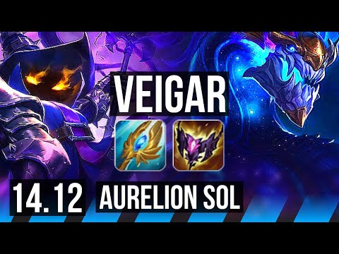 VEIGAR vs AURELION SOL (MID) | 9/2/11 | EUW Grandmaster | 14.12