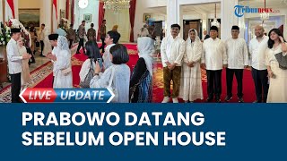 Kehadiran Prabowo di Open House Istana Ditunggu Pejabat Lainnya, Ternyata Sudah 'Curi Start'