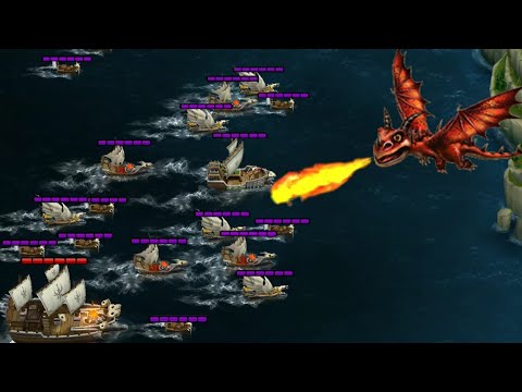 Terrible Terror VS Fleet 67 - Defend Berk - Dragons:Rise of Berk