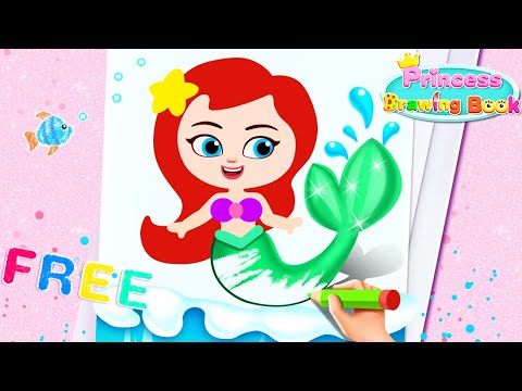 Princess Coloring Games - Fun  Video