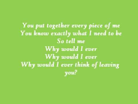 Why Would I Ever - Paula DeAnda with Lyrics