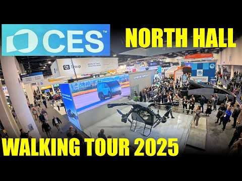 CES 2025 -  North Hall - Show Floor Tour -  Where Enterprise Meets Innovation - AI Energy E-bikes