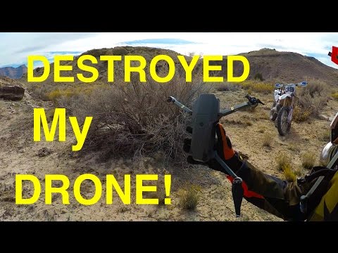 I SMASHED my DRONE Chasing a Dirt Bike! | Episode 252