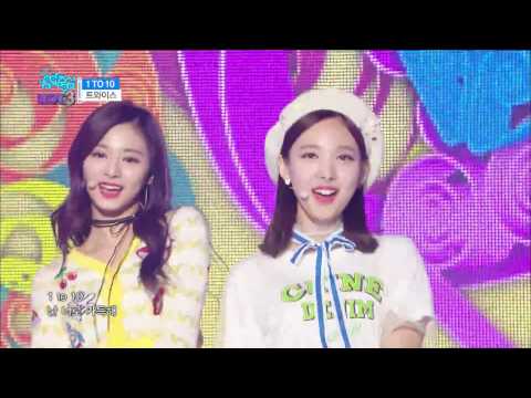 【TVPP】 Twice – 1 TO 10, 트와이스 - 1 TO 10 @Show Music Core