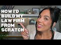 HOW I D BUILD A LAW FIRM FROM SCRATCH IN 2025