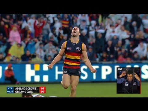 Wrighty wins it for the Crows!