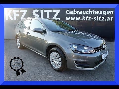 Videovorstellung VW Golf Variant grau