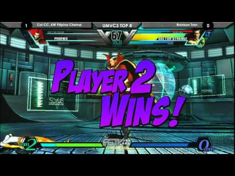 FGTVLive UMvC3 (4/20/12) Fraud-Free Fridays - Filipino Champ Vs. Bronson Tran