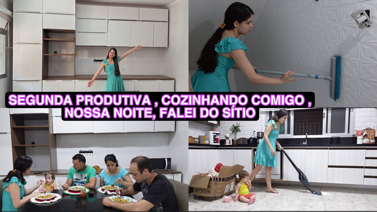 MINHA COZINHA PLANEJADA | FAXINEI | COZINHEI | LIMPEZA NOTURNA | INSTALOU AR CONDICIONADO E MAIS