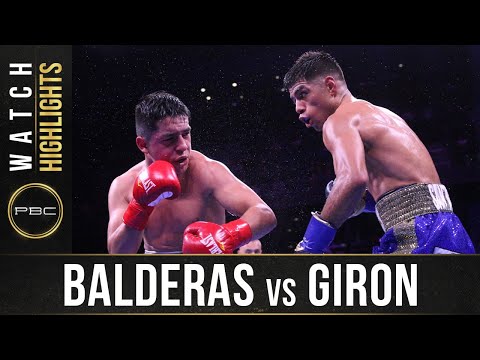 Balderas vs Giron HIGHLIGHTS: December 21, 2019 | PBC on FOX