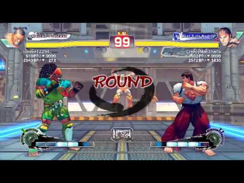 Ultra Street Fighter IV battle: Loomie12294 (Dee Jay) vs CreepyManSharts (Ryu)