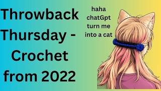 #throwbackthursday Crochet from 2022 and why I got to be Stephen Hawking for a day