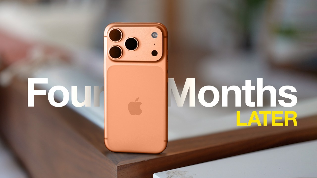 iPhone 17 Pro After 4 Months: Battery, Durability, Camera & More