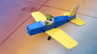 Shrek Steals an Airplane