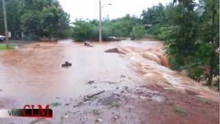 preview picture of video 'Enchente em Capitão Leonidas Marques em 07/03/2013 - Portal Viva CLM'