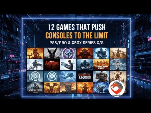 🎮🔥 12 Games Pushing PS5 & Xbox Series X to Their LIMITS 🤯  #NextGenGaming #PS5 #PS5Pro #XboxSeriesX
