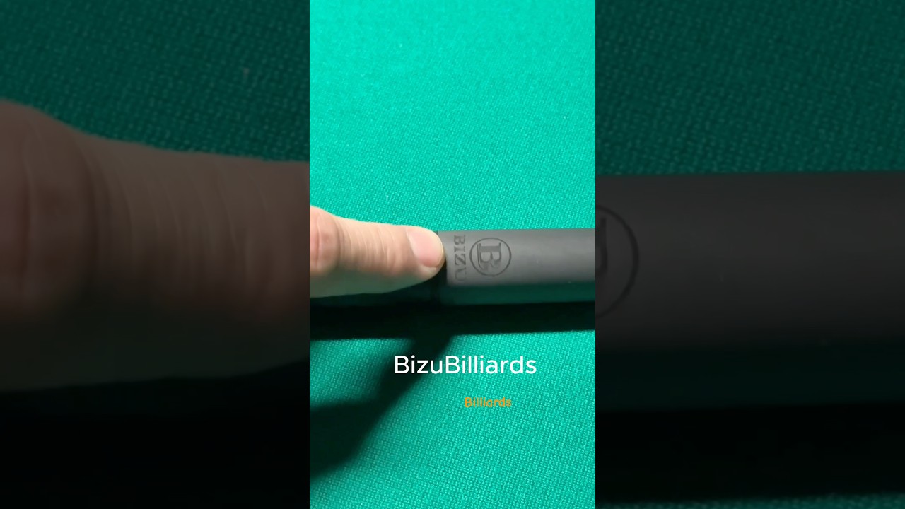 🔥 Best Budget Carbon Fiber Pool Cue? 🤑 Kamui Tip Test + Draw & Deflection Demo #cheapcue #poolcue