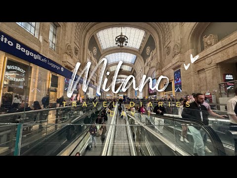 Milano Centrale! 🚝 | Italy’s Iconic Train Station | A Quick Tour