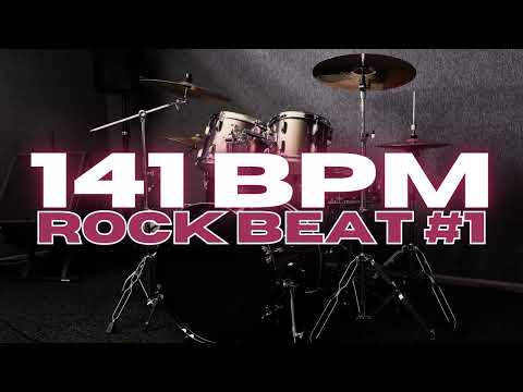 141 BPM - Rock Drum Beat - Loop 1