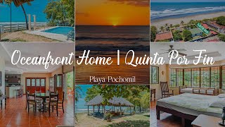 Oceanfront Home in Pochomil, Nicaragua | Quinta Por Fin