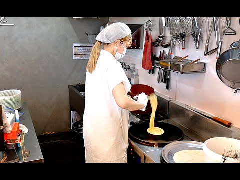Haga clic aquí para ver lindas crepes de Halloween en Osaka | Comida callejera japonesa