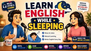 Learn English While Sleeping | English Listening Practice