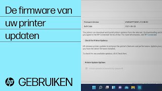 De firmware van uw printer updaten | HP Printers | @HPSupport