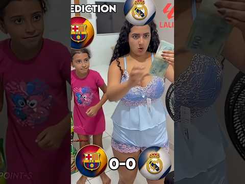Real Madrid vs FC Barcelona / Who Wins? 🤔 #laliga #realmadrid #barcelona