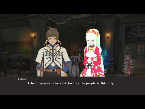 Tales of Zestiria (PS4) -- Escape from Roundtabel Palace and Resting at the Inn Skits (Japanese)