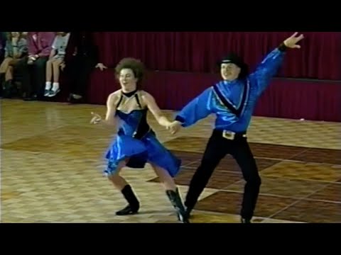 Stacer & Cheryl Hartshorne | West Coast Swing | 1995 Colorado Country Classic | Showcase Division 1