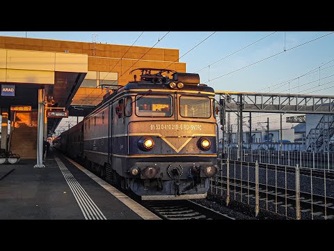 EA 219 la tracţiunea trenului IR 1763 Iaşi-Timişoara Nord cu un mecanic de treabă.