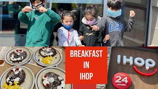 Breakfast at IHOP | sudden plan | Life in America