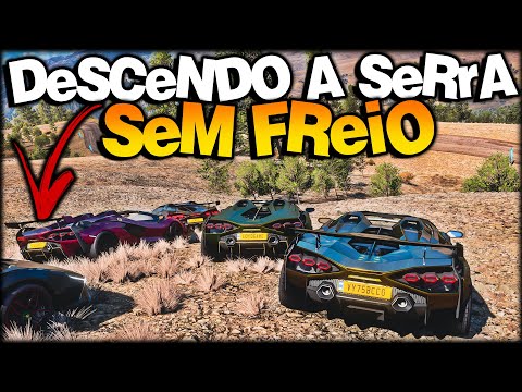 DESCENDO A SERRA SEM FREIO COM A NOVA LAMBORGHINI SIAN - FORZA HORIZON 5 ONLINE