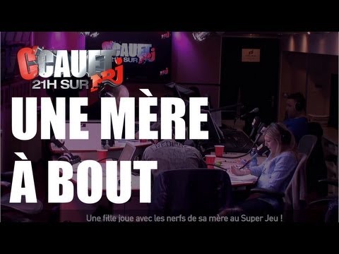 Une fille joue avec les nerfs de sa mère au Super Jeu ! - C'Cauet sur NRJ