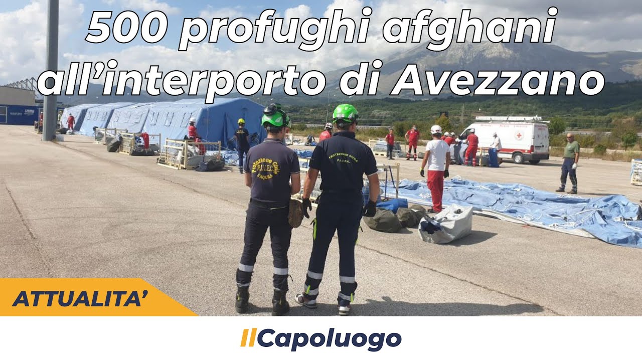 Interporto Avezzano, dove ricomincia la vita di 500 profughi afghani