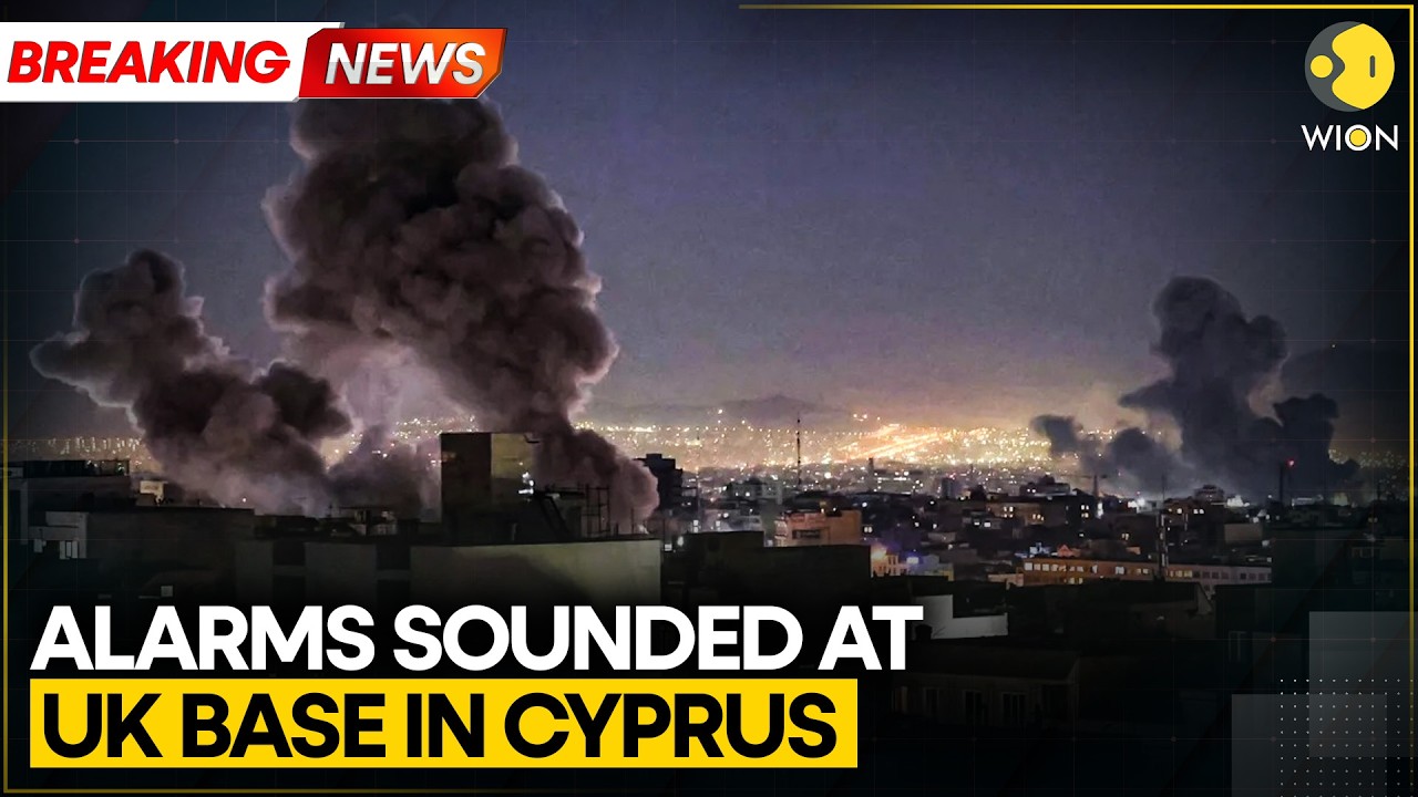 Israel-Iran Conflict: UK's Akrotiri Base in Cyprus Evacuated Amid Escalating Tensions |WION Breaking