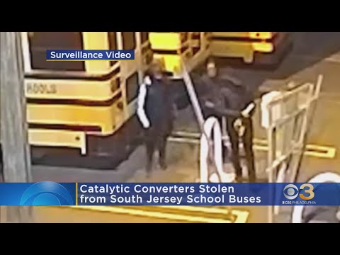 Police: 3 stole catalytic converters from school bus yard in NJ