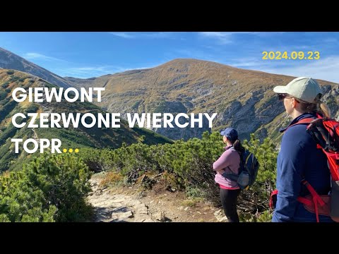 Giewont, Czerwone Wierchy i TOPR - 2024.09.23