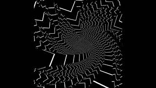 Slowed down Knight Rider theme song set to spiral gif