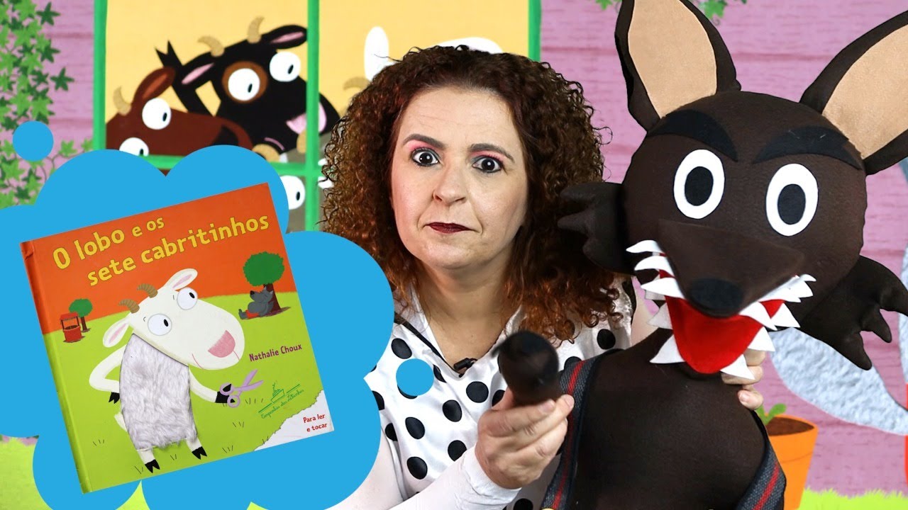 O lobo e os sete cabritinhos -   Autor/Ilustrador: Nathalie Choux