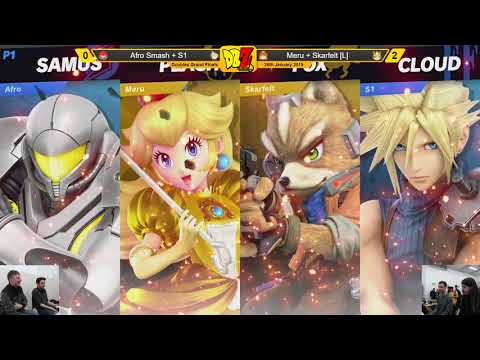 DAT BlastZone 29 - Doubles Grand Finals - S1 + Afro Smash vs Meru + Skarfelt