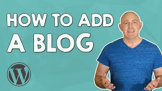Add a Blog to Existing WordPress Website | Create a Blog for Business or eCommerce Store WordPress