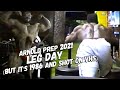 Arnold Prep 2021 Leg Day but it's 1986 and shot on VHS