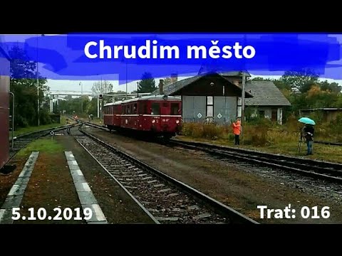 Vlaky Chrudim město - 5.10.2019